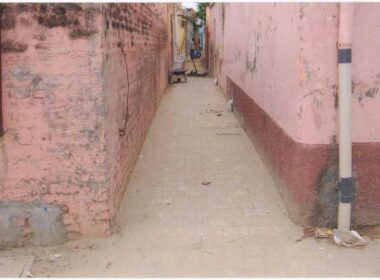 After Sewerage _ Interlocking Tiles work done in the streets of Vill. Narur46