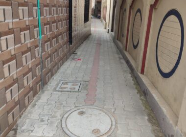 After Sewerage _ Interlocking work done in the streets3 of Vill. Partabpura