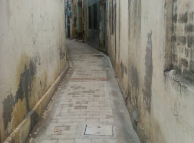 After work done of Sewerage _ Interlocking Tiles in the streets of Vill. Kanech2