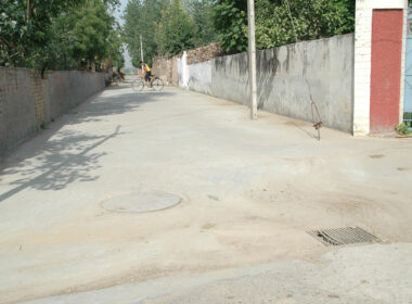 After work done of Sewerage and Cocreating in streets2 of Vill. Jian