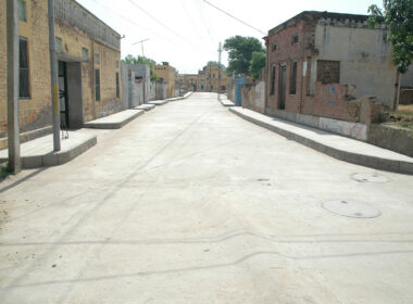 After work done of Sewerage and Cocreating in streets9 of Vill. Jian