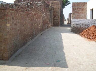 After work done of Sewerage and Concreating in the street at Vill. Kakkar4