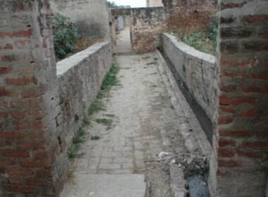 Before work start of Sewerage and Concreating at Vill. Jandiala