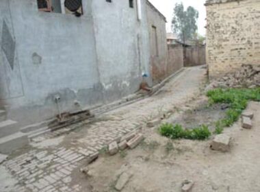 Before work start of Sewerage and Concreating at Village Jandiala