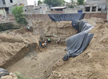 During construction of Septic Tank No.1 at Vill. Kandola Khurd