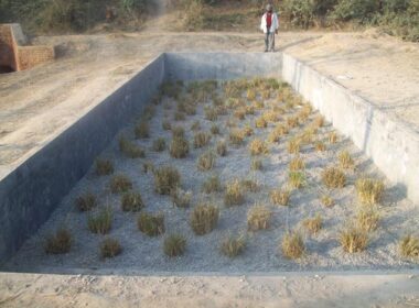 During under constrction work of Treatment plant at Vill. Kakkar
