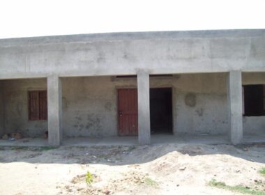 During under construction work of Library and computer room at Vill. Kakkar3