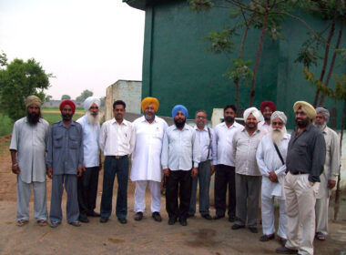 During visit of Vill. Brahampur by NRIs _ village Committee of vill. Kanech with VLIF Team