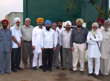 During visit of Village Brahampur by NRIs _ village Committee of vill. Kanech with VLIF Team