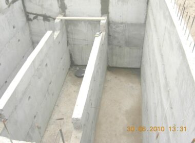 Septic Tank at Village Awanghores Shah during Construction4